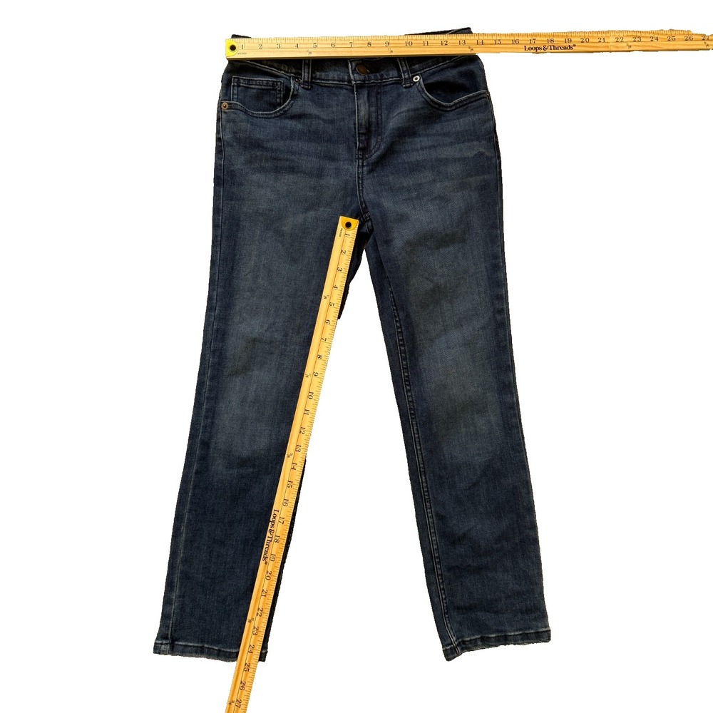 Wonder Nation Kids Straight Jeans Size 12 Stretch Girls - Picture 2 of 7